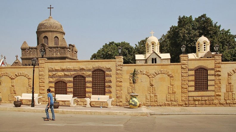 Dzielnica koptyjska w Kairze. Fot. Wikimedia