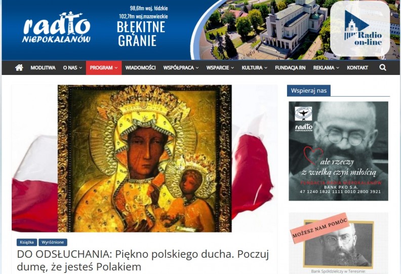 &bdquo;Polacy wierni i dzielni&rdquo; &ndash;  rozmowa o. Mariana Zawady z red. Pauliną Wysocką w Radiu Niepokalan&oacute;w 