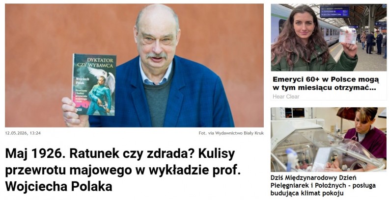 &bdquo;Dyktator czy wybawca. Przyczyny i kulisy przewrotu majowego 1926&rdquo; &ndash; na portalu Fonda.pl 