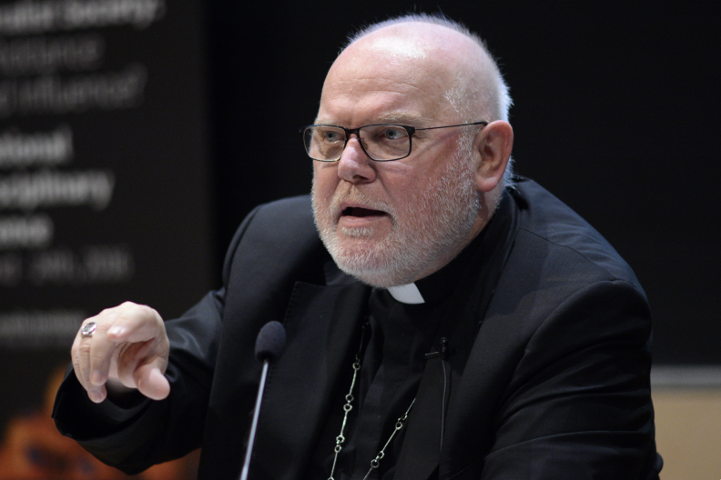 Kard. Reinhard Marx, przewodniczący Konferencji Episkopatu Niemiec. Fot. Michał Klag/Biały Kruk