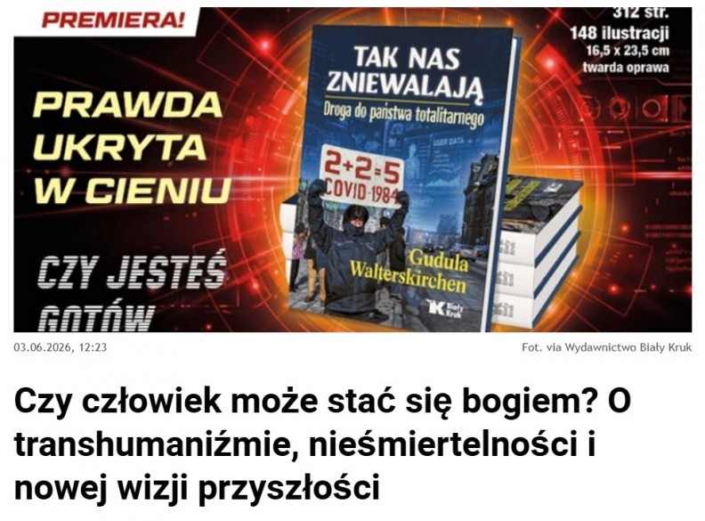 &bdquo;Tak nas zniewalają. Droga do państwa totalitarnego&rdquo; &ndash; na portalu Fronda.pl  