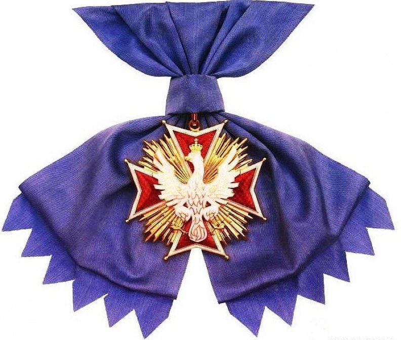 Order Orła Białego. Fot. Polish govt, Public domain, via Wikimedia Commons
