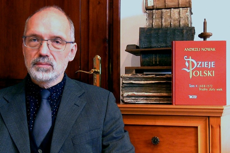 Prof. Andrzej Nowak. Fot. Mateusz Bednarz 