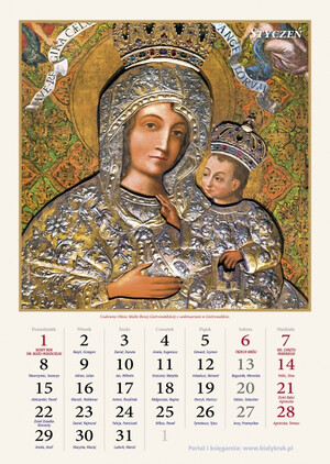 Kalendarz 2024 Matka Boża